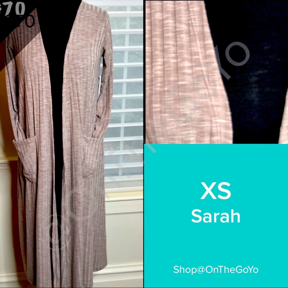 LLR Sarah Cardigan-full length, long sleeve, duster style cardigan